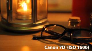 550D vs 7D vs 5D Mark2 Comparative Noise Test [upl. by Rome]