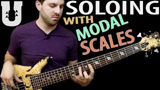 Bass Soloing Lesson  Using Modal Scales [upl. by Say]