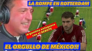 PRENSA ARGENTINA DICE QUE SANTI GIMENEZ ES UN ORGULLOSO MEXICANO [upl. by Gustaf]