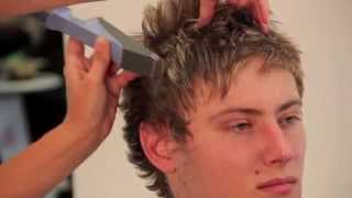 Mens Hair Cut Howto  Dare Hair Salon using Dare Chisel [upl. by Gnay]