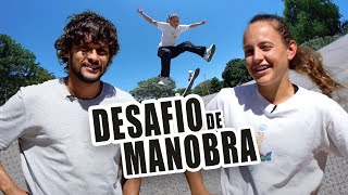 DESAFIO DE MANOBRA COM MARINA SKATER [upl. by Azer]