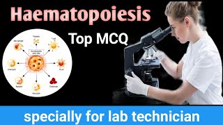 Haematopoiesis top MCQ for lab technician haematopoiesis important MCQ [upl. by Waxman524]