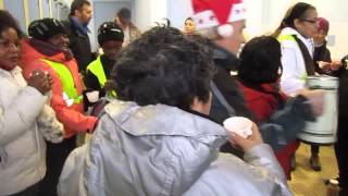 Repas de noel à la vélo école de Montreuil [upl. by Eiggep]