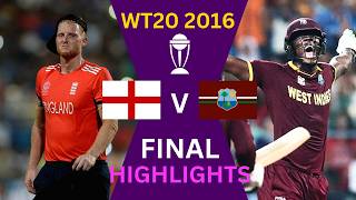 ENG v WI T20 World Cup 2016 Final Full Highlights [upl. by Otsirave221]