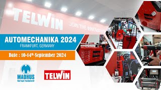 Madhus at Automechanika Telwins Paintless Dent Repair amp a new Spot Welder [upl. by Stockwell]