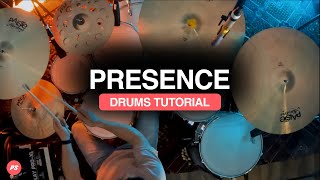 Presence  Winning Team  Planetshakers Official Drums Tutorial Video [upl. by Enilorac]