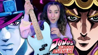 SINGER REACTS to JOJOs BIZARRE ADVENTURE ALL OPENINGS  for THE FIRST TIME [upl. by Maude]