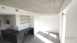 ALBA Condos Locatifs Rentals 170 blvd ReneLevesque Apt 1501 Montreal VilleMarie [upl. by Eidnak965]