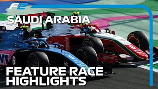 F2 Feature Race Highlights  2023 Saudi Arabian Grand Prix [upl. by Delle935]