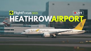 Heathrow Airport Live  Tuesday 02nd April 2024 [upl. by Akcira]