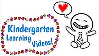 Kindergarten Kids Learning Videos Compilation [upl. by Oiretule]