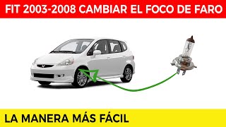 Cómo Cambiar el Foco de Faro Honda Fit 💡 [upl. by Bast]