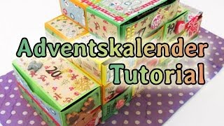 Tutorial 100 DIY Adventskalender [upl. by Heinrik]