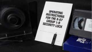 X07 Lock Tutorial  Change the combination amp open a GSA Approved Safe or Container [upl. by Esyahc]