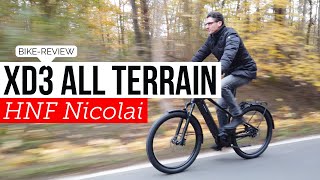 Hands on  HNF Nicolai XD3 All Terrain Pedelec Gates Carbon 2020 [upl. by Amadus]