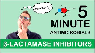 Betalactamase Inhibitors  5 Minute Antimicrobials [upl. by Anaer603]