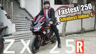 Zx25R  Fastest 250 Inline 4 In The World🔥 [upl. by Vatsug]