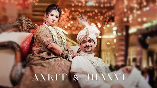 WEDDING FILM 2024  ANKIT amp JHANVI  WEDDING  CREATIVE WEDDING PRODUCTION  INDIA [upl. by Kleeman]