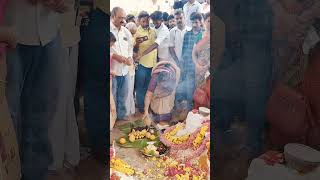 Muthulakshmi performs coconut breaking ritual at Veerappan death place [upl. by Salena944]