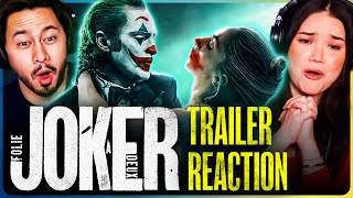 JOKER FOLIE À DEUX Trailer Reaction  Joaquin Phoenix  Lady Gaga  Todd Phillips [upl. by Gilli]