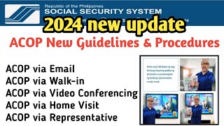 2024 new SSS ACOP guidelines and procedures to file ACOP [upl. by Pang981]