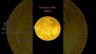 8 escudos de mexico 1763 [upl. by Wandis96]