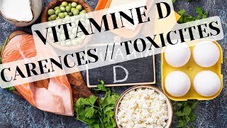 VITAMINE D à quoi elle sert carences et toxicités nutrition vitamine alimentation [upl. by Flatto]