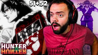 CHROLLO VS THE ZOLDYCK FAMILY  Hunter Episodes 5152 REACTION [upl. by Anaihr]