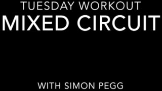 Mixed Circuit Training Simon Pegg [upl. by Alarice123]