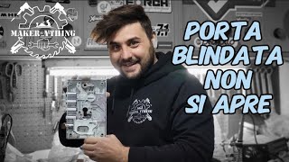 Porta blindata non si apre Smontaggio e modifica serratura [upl. by Mauricio741]