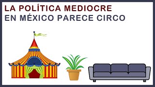 CHARLAS DE SOFÁ LA POLÍTICA MEDIOCRE EN MÉXICO PARECE CIRCO [upl. by Llenrac669]