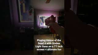 Sinden light guns with recoil at home [upl. by Kuebbing]