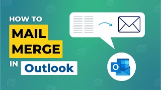 How to Mail Merge in Outlook  Mail Merge in Microsoft Outlook [upl. by Seem388]