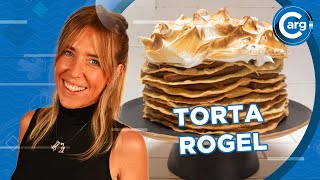 CÓMO HAGO UNA TORTA ROGEL CON POCOS INGREDIENTES [upl. by Aicitan]