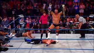 World Title Unification Match AJ Styles vs Magnus January 9 2014 [upl. by Nerac]