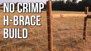 Crimp Free HBrace Build  Barbed Wire Fence  StayTuff [upl. by Philender]