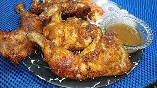 Chicken Fry MDHussain Jama Masjid Style  Famous Recipe  Simple and Crispy [upl. by Llennor45]