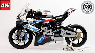 И ОН НЕ ИДЕАЛЕН Первый эксклюзивный 18 Мотоцикл ЛЕГО Техник 42130 BMW M1000 RR ПОДРОБНЫЙ ОБЗОР [upl. by Yrtneg]