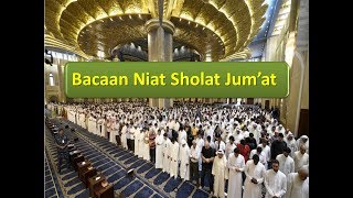 Bacaan Niat Shalat Jumat Lengkap Bahasa Arab Latin dan Artinya [upl. by Liva11]