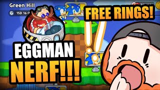 INCOMING EGGMAN NERF amp Free Sonic RingsCookie Run Kingdom [upl. by Wavell]