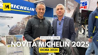 EICMA 2024  Novità Michelin 2025 [upl. by Lairea]