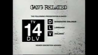 Gang Related TV14 Viewer Discretion is advised Warning [upl. by Amadis223]