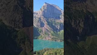 Overlooking Grinnell Lake Glacier National Park hiking nature shorts [upl. by Gnay70]