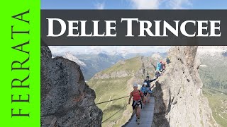 Via Ferrata delle Trincee [upl. by Strain278]