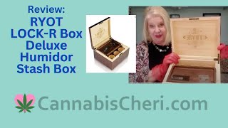 Review RYOT LOCKR Box Humidor Stash Box [upl. by Ilrac]