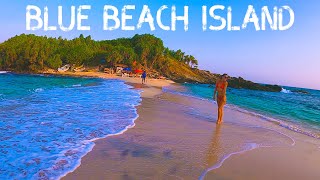 Beautiful Island Tour  Blue Beach Island in Sri Lanka  Tombolo  Beach Camping  Travel Vlog 2 [upl. by Largent]