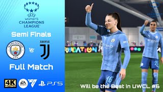 Manchester City VS Juventus  UEFA Womens Champions League  EAFC24  4kPS5  FullGamePlay [upl. by Diet609]