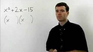 Factoring Trinomials  MathHelpcom  Algebra Help [upl. by Oeram357]