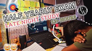 HALF YEARLY EXAM IN 2 DAYSProductive study 10HOURS🤯As a 10th grader studyvlog class10th [upl. by Nnairek]