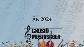 241211 Gnosjö Musikskolas bildspel 2024 [upl. by Maryellen]